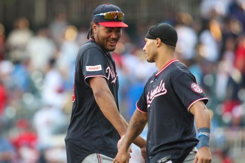 Washington Nationals win a tight and rain filled affair against the Atlanta Braves
