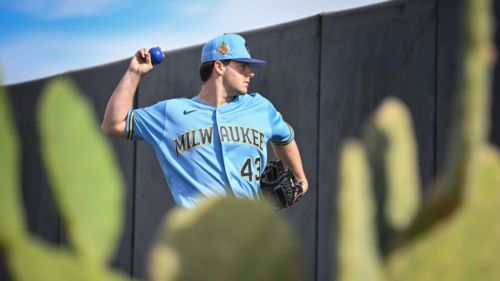 High-upside Brewers righty's recurring elbow issue should have fans questioning depth chart