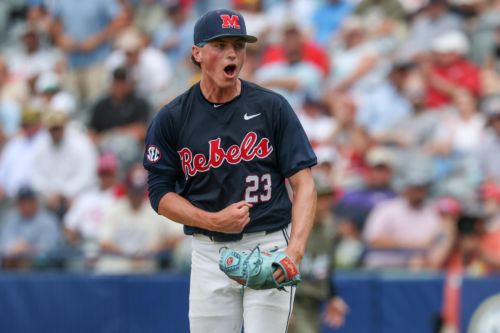 Rangers take Ole Miss pitcher Hudson Calhoun in fourth round