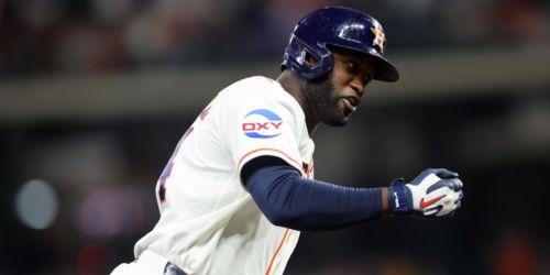 Yordan lets his bat handle Triple Crown talk, and it sure has a lot to say