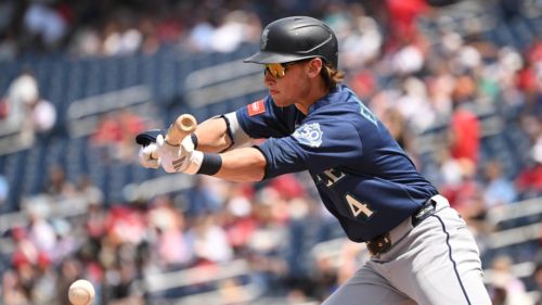 Mariners rookie Colt Emerson is slumping his way into an uncomfortable conversation