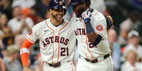 Peña, Alvarez's early BP session yields clutch results in Astros' win vs. Royals