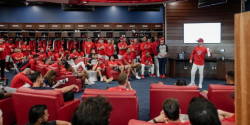 Butera gets ball rolling with Nats' 1st full-squad workout