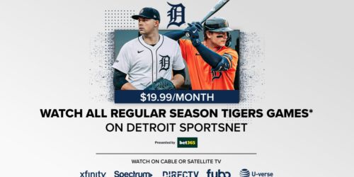 Stream Tigers games on Detroit SportsNet