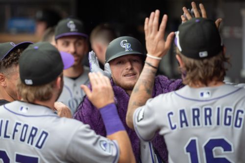 Hunter Goodman brings the Purple Rain in 8-5 victory over the Twins