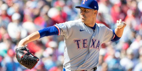 Gore holds Phils hitless until 6th inning in impressive Rangers debut