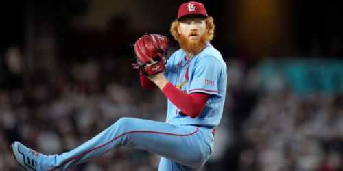 May can't recover from early unravelling as Cards' bats stay quiet