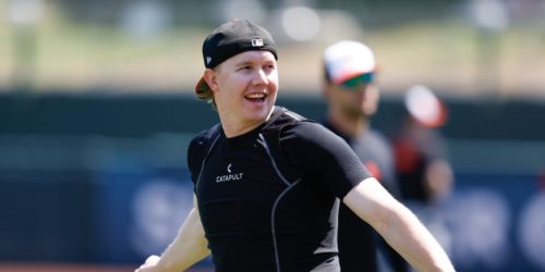 Kjerstad at full health in O's camp, believes '26 will be 'good year for me'