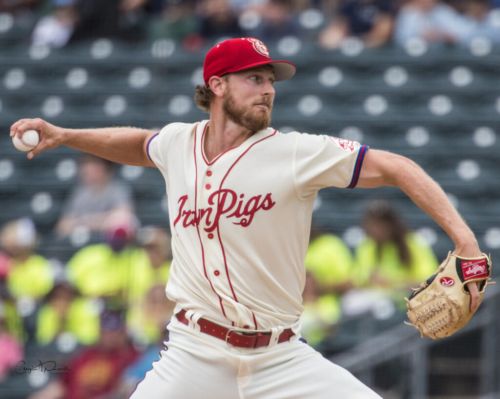 Journeyman pitcher gets back on track after pair of rough Triple-A outings following big-league stint with Phillies