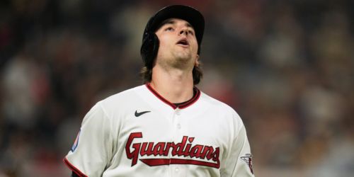 DeLauter (left hamstring tightness) exits in 'abundance of caution'