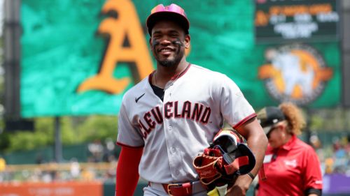This toolsy outfielder has thrust himself into the Guardians' leadoff conversation