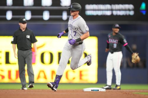 Marlins 4, Rockies 3: Rumfield and Tovar both went yard, but soft contact sinks Rox