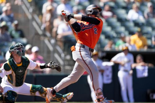 Henderson, Mayo power Orioles to 8-5 comeback win