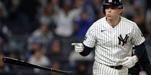 Motivated by Boone's 39-HR forecast, Rice blows past it to tie for AL lead