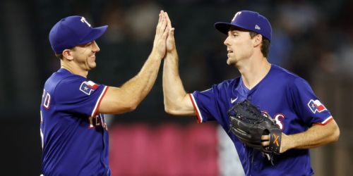 As Rangers weigh OF alignment, focus is on keeping Langford, Carter healthy