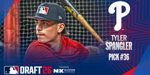 Phils take high school SS Spangler with first-round Draft pick