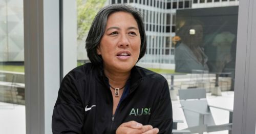 She broke baseball's glass ceiling. Now Kim Ng is taking softball to the next level