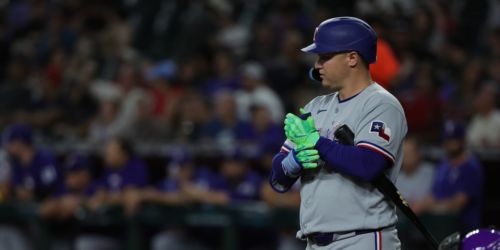 X-rays negative on Pederson's left hand after HBP