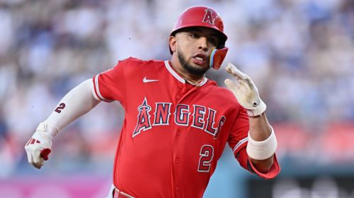 Oswald Peraza's brutal slump leaves Angels facing uncertainty during the second half