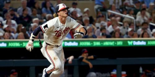 Keaschall's first leadoff at-bat of the year couldn't have gone much better