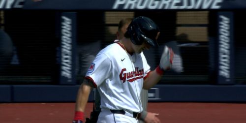 DeLauter (right rib contusion), Martínez (left foot bruise) make early exits vs. Tigers