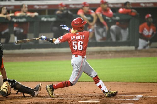 Edwin Arroyo rockets up latest Top 50 prospect list at The Athletic