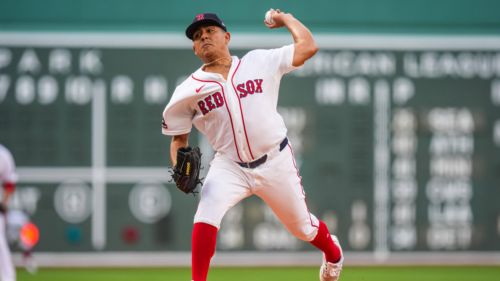 NESN cameras capture hilarious Red Sox image after awful Ranger Suarez challenge