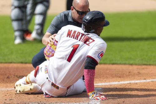 Guardians Place Angel Martínez On Injured List Due To Foot Fracture
