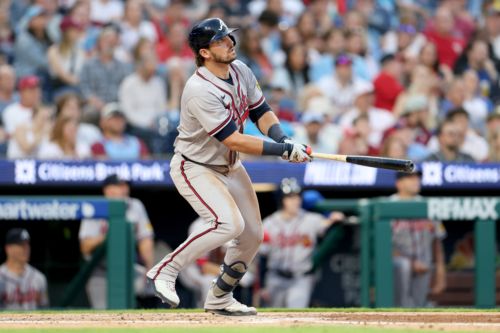 Austin Riley homers twice, Braves blank Phillies in series opener