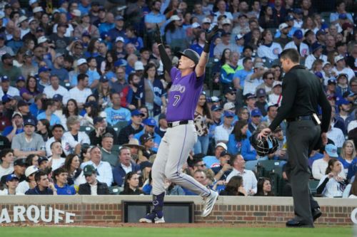 Rockies play (mostly) small ball, pass the baton, and fly the W in a 5-2 win over the Cubs
