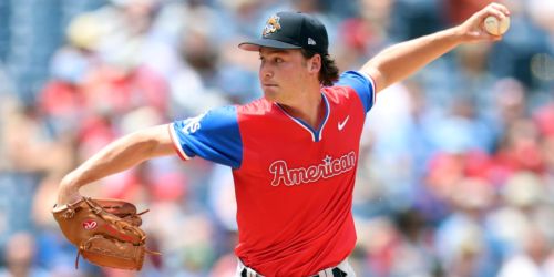 Facing 6 former big leaguers, A's top pitching prospect twirls zeros in Triple-A debut