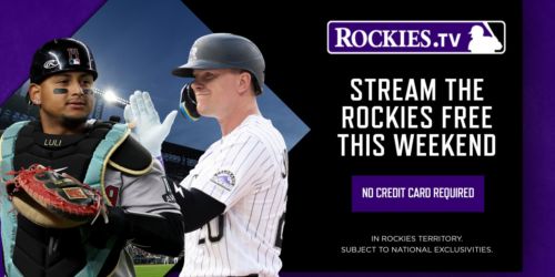 Watch Rockies-D-backs showdown free on ROCKIES.TV