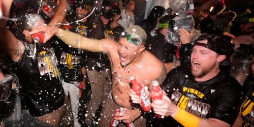 'Job's not finished': Padres celebrate before fixing eyes on bigger prize