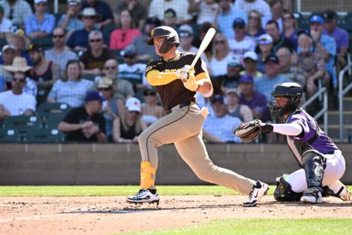 Padres struggle in loss to Athletics