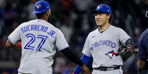 Okamoto has Toronto saying 'Yee-haw' after switching walk-up to country hit