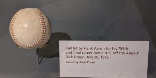 Aaron's 755th and final home run went quietly, but legacy remains for 50th anniversary