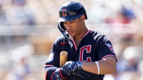 Juan Brito makes most of long-awaited debut in Guardians’ win over Royals