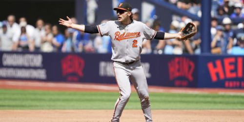 Play on basepath turns tide against O's: 'Not going to go chase him to right field'