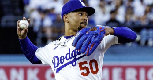 Dodgers' Mookie Betts has six Gold Gloves. And now a baseball glove company