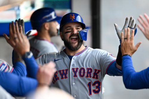 Mets hit three home runs, Manaea pitches well in win over Guardians