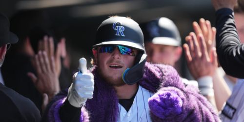 1st Rockies player with 2 3-HR games in a season? That's pretty good, man!