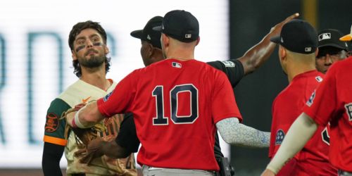 Blaze's fire empties benches, but can't spark slumping Orioles