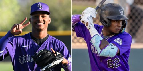 Rox prospects Brito, Calaz get taste of big league Spring Training