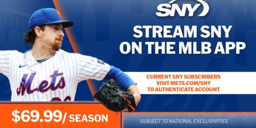Price drop! Stream Mets games through the MLB App