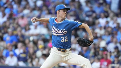 Brewers' Jacob Misiorowski breaks personal, MLB records in dominant complete game shutout