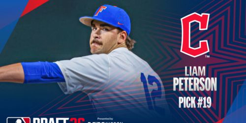 Guardians restock pitching depth, take RHP Peterson 19th overall