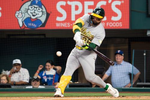 A’s Sneak Past Rangers