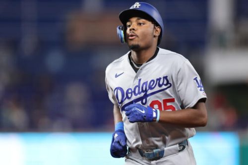 Josue De Paula shows poise in his much-anticipated debut as Dodgers beat Marlins