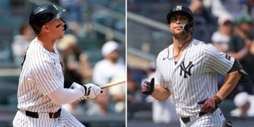Judge, Stanton keep climbing all-time slugging ranks, but Trout has last laugh