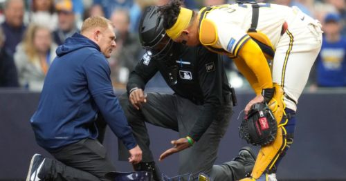 C.B. Bucknor's week gets worse: Umpire leaves game with injury days after ABS and replay reversed his calls